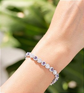 PULSEIRA RIVIERA CORAÇÕES COLORIDOS