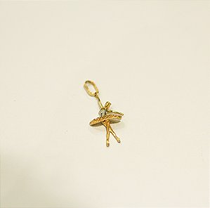 PINGENTE BAILARINA COLORIDA