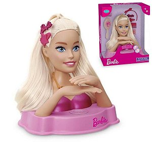 Boneca Barbie Styling Head Busto 12 Frases Acessórios Mattel