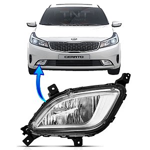 Farol Milha Neblina Auxiliar Direito Cerato 2017 2018 2019