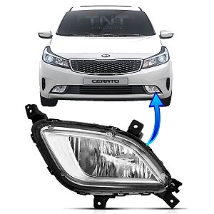 Farol Milha Neblina Auxiliar Esquerdo Cerato 2017 2018 2019