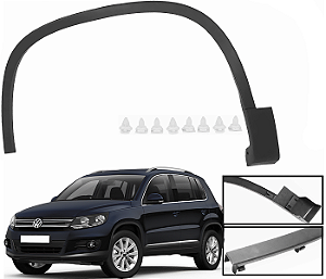 Aplique Tiguan Friso Moldura Alargador Paralama Dianteiro Esquerdo  2009 á 2015