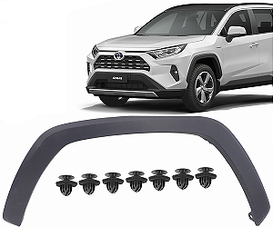 Friso Aplique Alargador Moldura Paralama Dianteiro Esquerdo Rav4 2020 2021 2022