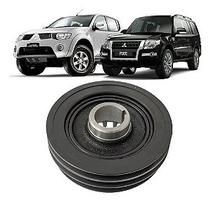 Polia Virabrequim Pajero Full Dakar L200 Triton 3.2 Diesel