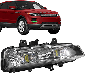 Farol Milha Neblina LED Direito Evoque 2012 2013 2014 2015