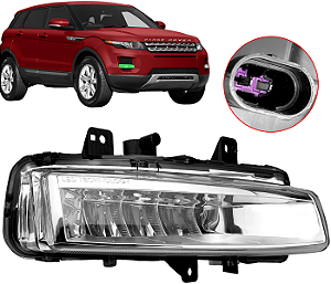 Farol Milha Neblina LED Direito Evoque 2012 2013 2014 2015