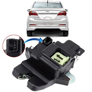 Fechadura Hb20s HB20 Sedan Tampa Traseira Porta Malas 2013 a 2015