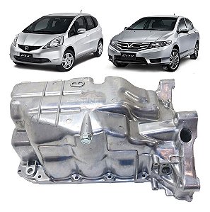Carter Óleo Motor New Fit City 1.4 1.5 Automático 2009 a 2014