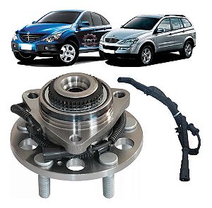 Cubo Roda Rolamento Dianteiro C/ Sensor Abs Actyon Kyron Rexton