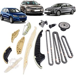 KIT CORRENTE DISTRIBUIÇÃO MOTOR VW AUDI TSI