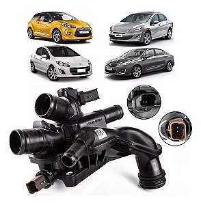 Valvula Termostatica Peugeot Citroen 308 408 C4 lounge 3008 208 Ds3 Ds4 Ds5 THP