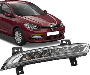 Farol Milha Neblina Diurno Drl Direito Fluence 2015 a 2018