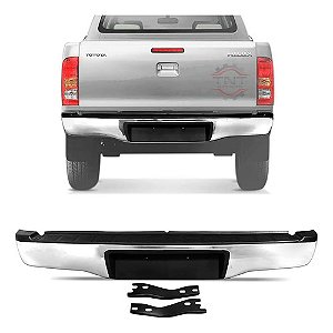 Parachoque Hilux Srv Traseiro Cromado  2005 á 2015