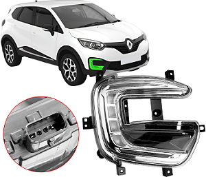 Farol Milha Direito Renault Captur 2017 á 2021