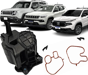 Carcaça Refrigerador Válvula Egr Toro Compass Renegade 2.0 Diesel