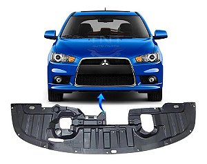 Defletor Lancer Gt Ralliart Evolution X Inferior Parachoque Dianteiro 2011 a 2018