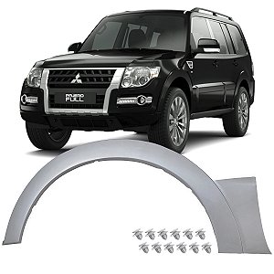 Friso Moldura Aplique Alargador Paralama Dianteiro Esquerdo Pajero Full 2008 a 2019