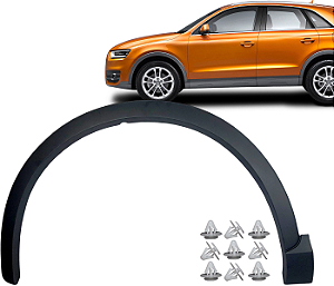 Moldura Alargador Friso Paralama Dianteiro Esquerdo Audi Q3 2012 a 2019