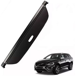 Bagagito Esteira Cortina Porta Malas Volvo Xc60 2010 a 2017 PRETO