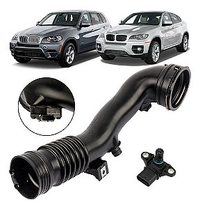 Mangueira Tubo Cano Ar Intercooler Bmw X5 X6 N55 E70 E71 7609811