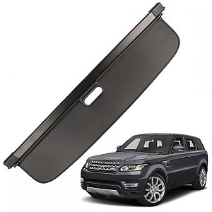 Bagagito Esteira Cortina Porta Malas Range Rover Sport 2014 á 2019 Preto