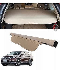 Bagagito Crv Esteira Cortina Porta Malas 2012 a 2016 Bege