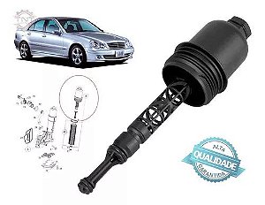 Tampa Copo Filtro Óleo Mercedes C180 Kompressor 2000 À 2007