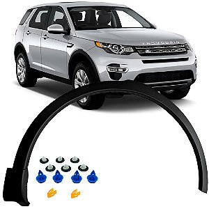 Alargador Moldura Friso Paralama Dianteiro Direito Discovery Sport 2015 a 2019 Sem Furo