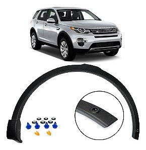 Alargador Moldura Friso Paralama Dianteiro Direito Discovery Sport 2015 a 2019 Com Furo