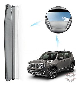 Cortina Persiana Teto Solar Renegade 2014 a 2022 Cor Cinza