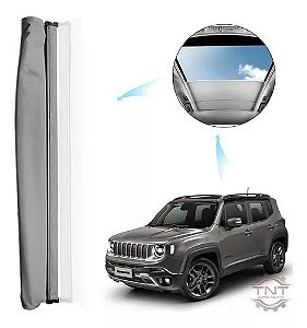 Cortina Persiana Teto Solar Renegade 2014 a 2022 Cor Cinza