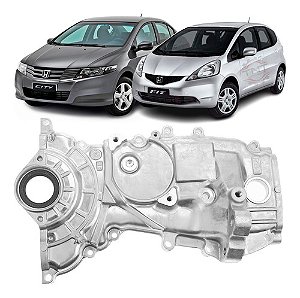 Tampa Corrente Lateral Motor City New Fit 1.5 16v 2009 á 2014 Rb1