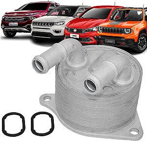 Radiador Resfriador Óleo Trocador Calor Renegade Toro Cronos Argo X1 Compass