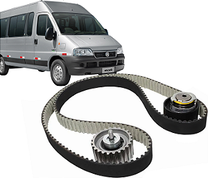 Kit Correia Dentada C/ Tensor Jumper Boxer Ducato 2.3 16v