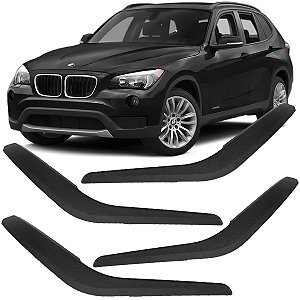 KIT Jogo Puxador Porta Bmw X1 2009 á 2015 Preto