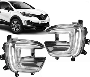 Par Farol Milha Renault Captur 2017 á 2021