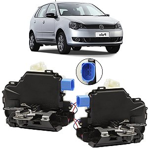 Par Fechadura Porta Traseira Vw Polo 2003 á 2014