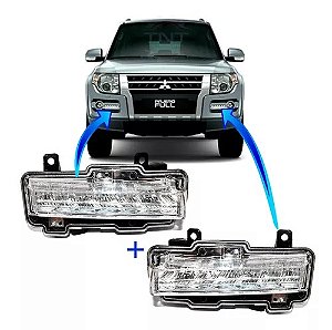 Par Led Luz Diurna Pajero Full 2015 á 2021