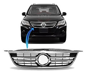 Grade Central Parachoque Dianteiro Tiguan 2009 2010 2011