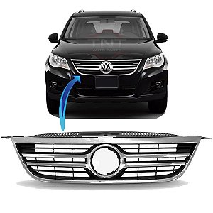 Grade Central Parachoque Dianteiro Tiguan 2009 2010 2011