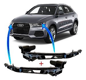 Par Suporte Guia Farol Audi Q3 2013 a 2020