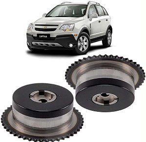 PAR POLIA COMANDO VARIÁVEL CAPTIVA 2.4 16V 2011 á 2015