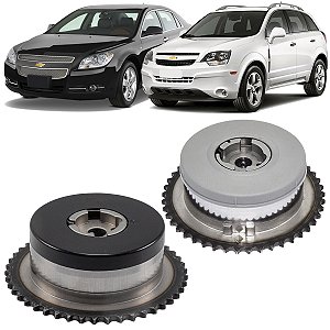 PAR POLIA ADMISSÃO E ESCAPE CAPTIVA Malibu 2.4 16V 2008-2010