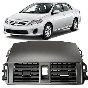 Difusor de Ar S/ Controle Lateral Corolla 2009 á 2014 Cinza