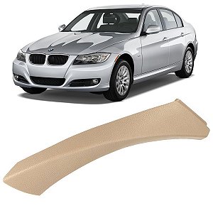 Capa Puxador Esquerdo Bmw 320i E90 2006 á 2012 Bege