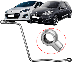 Tubo Cano Lubrificação Turbina Thp 208 408 508 3008 C4 Ds3