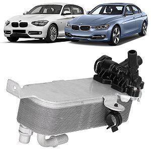 Resfriador Radiador Trocador Oleo Cambio Bmw 120i 320i 328i X1 N20 2.0 Turbo