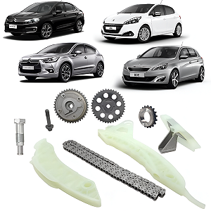 Kit Corrente Motor 308 408 3008 C4 Ds3 Ds5 1.6 Thp