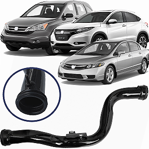 Tubo Cano D'água Honda New Civic Crv Hrv Accord