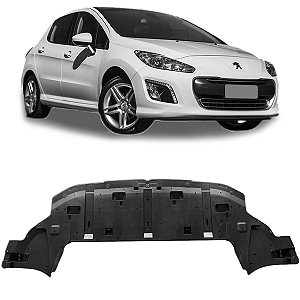 Protetor Defletor Inferior Parachoque Peugeot 308 2013 a 2016